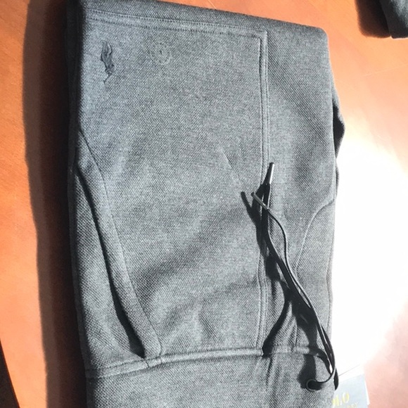 Grey Fleece Joggers - Picture 2 of 3